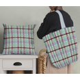 thumbnail image 5 of Soimoi Poly Georgette Fabric Plaid Check Print Fabric by Yard 52 Inch Wide, 5 of 5