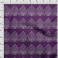 thumbnail image 3 of oneOone Cotton Cambric Fabric Leaves & Floral Block Printed Craft Fabric BTY 56 Inch Wide, 3 of 4