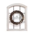 thumbnail image 1 of Stratton Home Decor Couronne de Bronze Rassemblement Décoration Murale de Fenêtre, Blanc Vieilli, 1 of 5