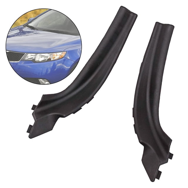 2x Couvercle d'Extension de Capot d'Essuie-glace Garniture L+R pour Kia Forte 2010-2013