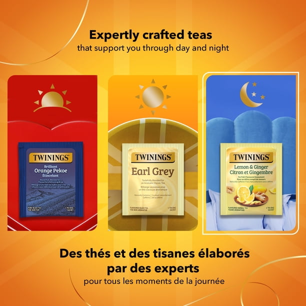 Twinings Lemon Ginger Herbal Tea - Walmart.ca