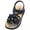 Black, variant on Splozh Kids Toddler Sandals Sandals for Little Girls Babies Toddlers and Children Soft Soled Open Toe Childrens Sandals Pink,4-4.5 Years