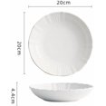thumbnail image 2 of Plates Home Round Deep Plates, Simple Soup Plates, Salad Plates, Cold Dish Plates Dishes, 2 of 7