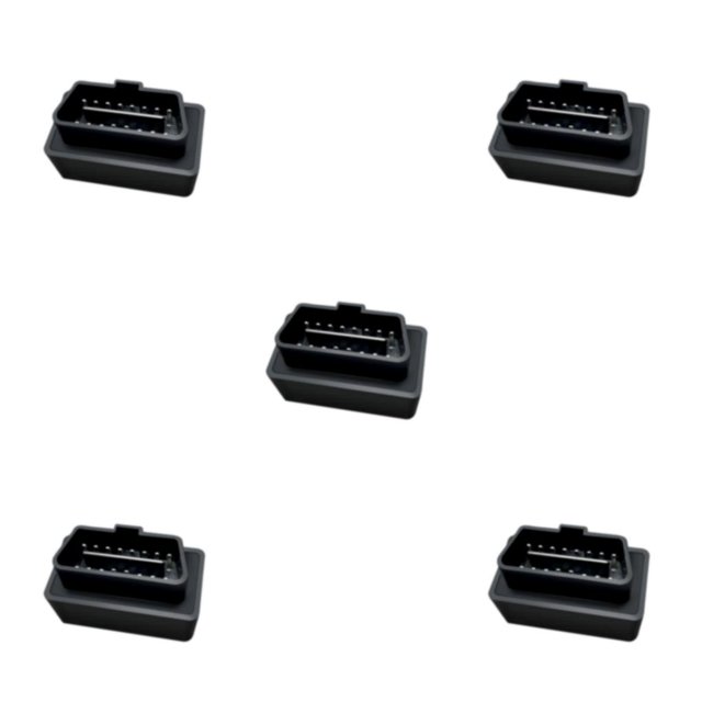 Baohd OBD II Real Time Car Locator Tracker Tracker OBD Locator Smart Anti-Lost By Phone App Find Car 5Set