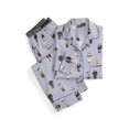 thumbnail image 3 of Polo Ralph Lauren Madison Pajama Set - 4P0704 (Snowfall Blue R2853, S), 3 of 3