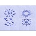 thumbnail image 1 of Ahgly Company Tapis d'Intérieur Lavables en Machine Rectangle Bleu Lavande Transitionnel, 7' x 9', 1 of 7