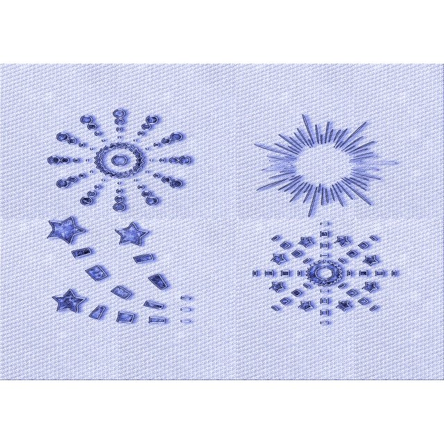 Ahgly Company Tapis d'Intérieur Lavables en Machine Rectangle Bleu Lavande Transitionnel, 7' x 9'