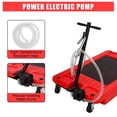 thumbnail image 2 of QinaQin 18-Gallon Oil Pan with Pump, Low-Profile Oil Change Pan, Foldable Handle and Wheels, 8-Foot Hose, Suitable for Oil Collection Vehicles In Cars, Suvs and Trucks, 2 of 8