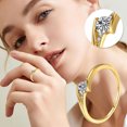 thumbnail image 3 of TIMIFIS Rings Knuckle Stacking Rings Fashionable Temperature Sensitive Glaze Seven Color Color Changing Ring Light Rings for Women;Teen Girls;Man - Summer, 3 of 6