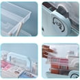thumbnail image 4 of QTOCIO Home First Aid Kit Hand Helds Emergency Box Small Box Large Capacity Box For Home Use, 4 of 4