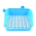 thumbnail image 2 of GROWTH TANK Rabbit Bed Litter Box Pet Toilet Box Pet Toilet Box Corner Tray for Small Potty Blue, 2 of 9