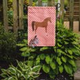 thumbnail image 2 of Carolines Treasures BB7911GF Cheval Arabe Rose Check Drapeau de Jardin, 2 of 3