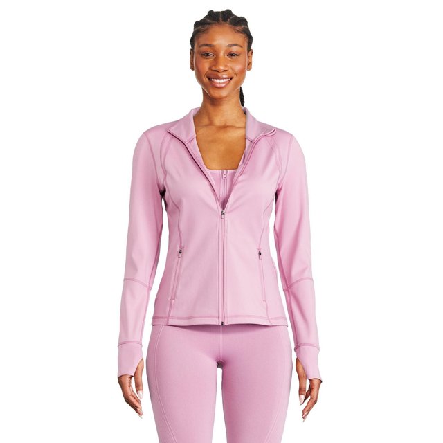 Athletic Works Women's Performance Zip-Up Jacket