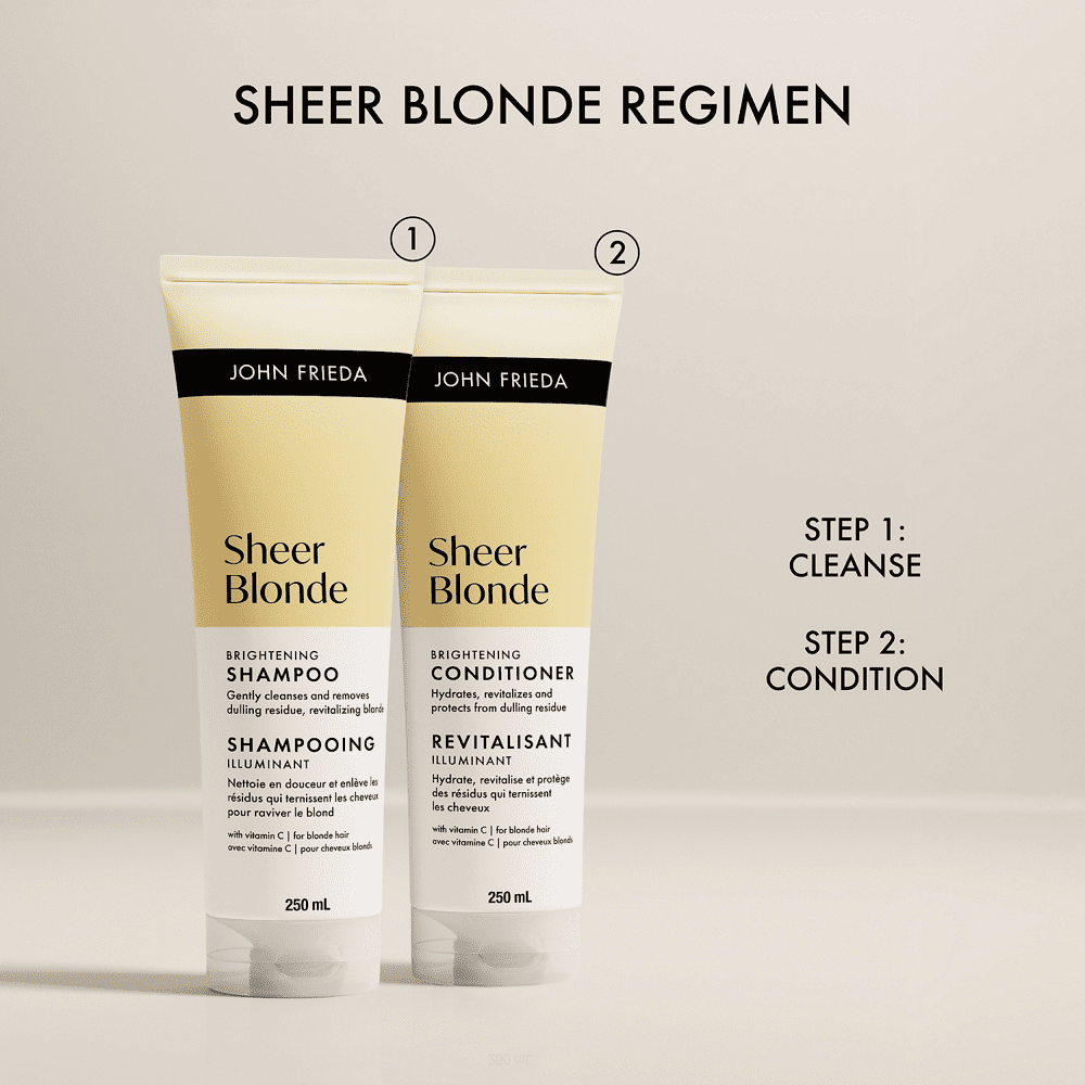 John Frieda Shampooing Illuminant Activateur de Reflets pour Cheveux Blonds