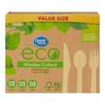 thumbnail image 1 of Great Value eco Couverts en Bois, 360 Pcs, 1 of 3
