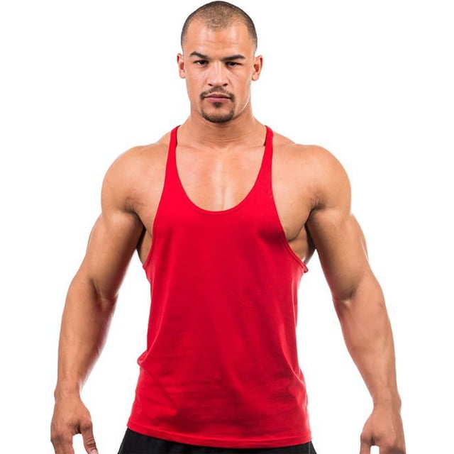Mens Summer Leisure Pullover Sleeveless T-shirt Top Workout Clothes