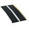 thumbnail image 1 of HOMCOM 5ft Folding Wheelchair Ramp Non-Skid Threshold Ramp for Scooter Step, 1 of 9