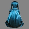 thumbnail image 3 of UPPADA Liquidation Robes d'Invitée de Mariage pour Femmes Hiver Robe à Manches Longues Grande Taille Robe Évasée Robe Maxi de Cocktail pour Femmes Robes de Soirée Ajustées Robe d'Été en tulle Noir, 3 of 5