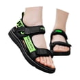 thumbnail image 3 of REDARER Boys' Summer Breathable Sandals – Open-Toe Comfortable Solid Color Shoes,for Size 6-7 Years, 3 of 9