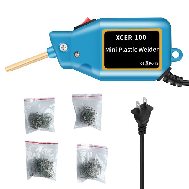 Yeacher 2022 New Version 100W Portable Mini Hot Stapler,Plastic Welding Machine Car Bumper Repair Kit