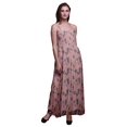 thumbnail image 1 of Bimba Robe Soleil de Plage pour Femmes à Corsage Smocké avec Imprimé Ceanothus et Oiseau Flowerpecker - Xxx-Grand, 1 of 7