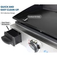 thumbnail image 4 of Flame King Griddle YSNFM-HT-200 Uses H-Style Burner For Even Heating; Rectangular; Cast Iron; With Drip Tray; Mounts To Fixed Cervix On The RV; Back Gas Connection, 4 of 8