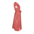 thumbnail image 4 of Prix Réduit, Robe à la Mode pour Femme à Manches Courtes et Coupe Ample à Col Rond, Robe à Manches Courtes, Robe Ample à Col Rond, Robe à la Mode Facile à Agencer/100 % Polyester, Orange, Sopatenor, 4 of 9