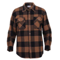 thumbnail image 1 of Rothco Extra Heavyweight Buffalo Plaid Flannel Shirt -Brown, 1 of 2