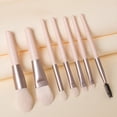 thumbnail image 2 of Personal Care Clearance!8pcs Mini Makeup Brush Set Foundation Powder Concealers Eye Shadows Blush Cosmetic Brushes With Storage Bag Small Size Portable For Home Office Travel Outdoor, Gifts for Women, 2 of 5