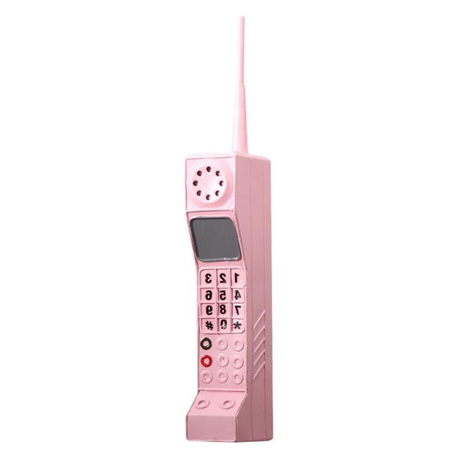 Bar Retro Telephone Model Metal Vintage Classic Brick Props Photography Fashioned Mobile Phone Crafts Old Decora Cell X8R3 Phone