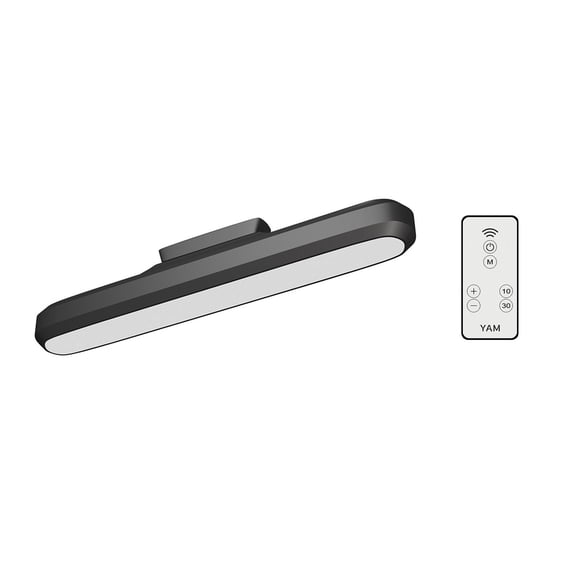 Amzcrzy Magnetic Light Bar, 11.2 Inch Rechargeable Desk LED Light Bar with Remote Control Adsorbed Desk Lamp Eye-Protection Reading Light Bedroom Vanity Lights Mirror Lights Outdoor Camping Lamp