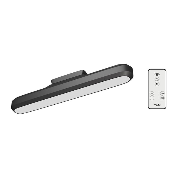 Amzcrzy Magnetic Light Bar, 11.2 Inch Rechargeable Desk LED Light Bar with Remote Control Adsorbed Desk Lamp Eye-Protection Reading Light Bedroom Vanity Lights Mirror Lights Outdoor Camping Lamp