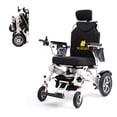 thumbnail image 3 of Fauteuil Roulant Électrique Pliant et de Voyage Inclinable pour Adultes Prêt pour le Voyage Fauteuil Électrique Portable Compagnon de Voyage pour Aînés, 3 of 7