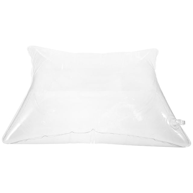 GARVALON Inflatable Outdoor Pillow Inserts Transparent for General Users 1Pack