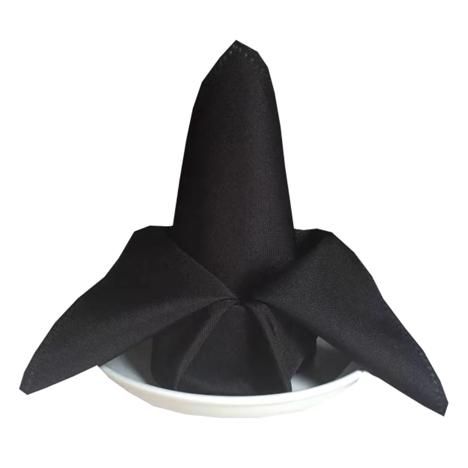 Napkins Cloth Washable, Black Cloth Napkins, 18.9x18.9Inch Soft Cotton Dinner Napkins Cloth, Rustic Table Napkins, 6Pcs Reusable Table Napkin with Hemmed Edges