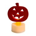 thumbnail image 1 of Electronic Candle Lights Festival LED Halloween Wind Lights Decorative Injection Candles Night Lights Halloween Style Desktop Scenery Natural Scent Wellness Candle Calm down Candle Beeswax Tealight, 1 of 3