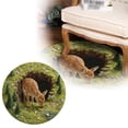 thumbnail image 2 of WMQPNNS Tapis Optique Animal Ludique Moderne pour Salon Chambre, 2 of 9