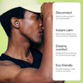 thumbnail image 2 of Quiet 2 Earplugs – Ultra-Comfy Reusable Noise-Reducing Earplugs For Sleep, Deep Focus, Travel, Noise Sensitivity | Flexible Hearing Protection | Customizable Fit | 24dB (SNR) Noise Reduction, 2 of 8
