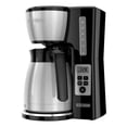 thumbnail image 1 of BLACK+DECKER Black 12 Cup Drip Coffee Maker, Black/Silver, CM2046SC, 1 of 8
