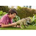 thumbnail image 3 of Jurassic World Rebirth Distortus Rex Action Figure, 22 Inch Rumble N Rampage Dinosaur Toy, 2 Attacks - Walmart Exclusive, 3 of 7