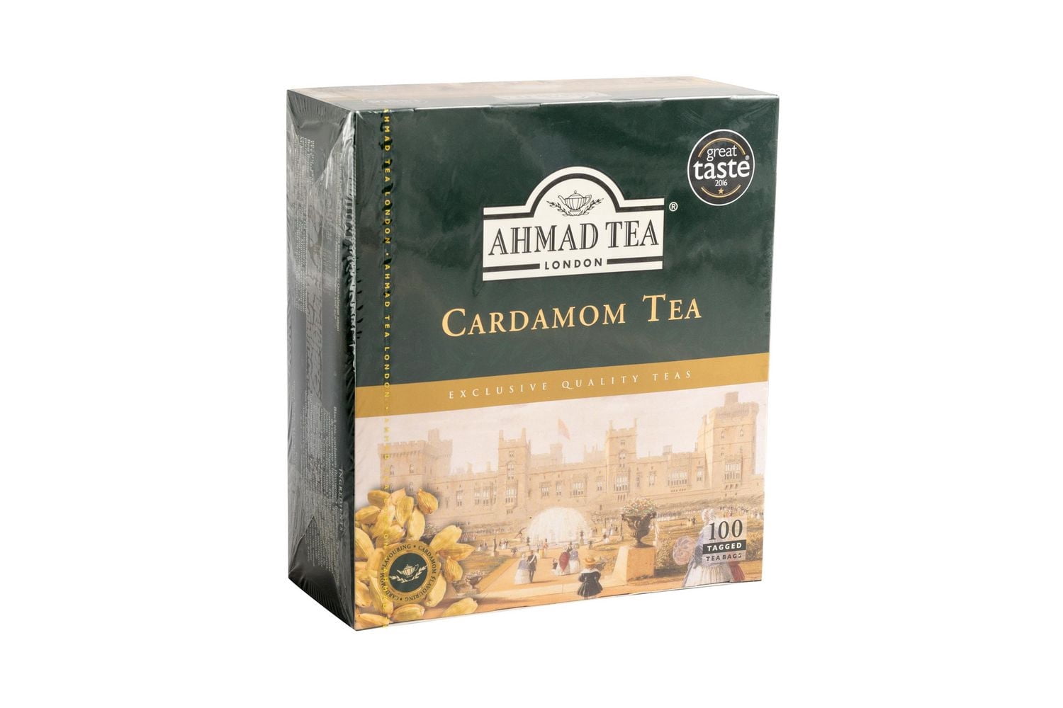 Ahmad Tea Cardamom Teabags, 100 Count