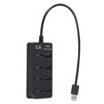 thumbnail image 1 of WHAMVOX multi usb port for laptop USB HUB Black 1Set, 1 of 8