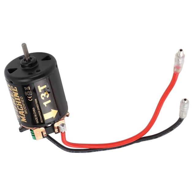 540 Brushed Motor with Blue Heatsink, Remote Control Car Brushed Motor 7.4V for Axial Scx10