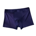 thumbnail image 1 of Ice Silk Thin Style Traceless Boxers Business Breathable Mens Summer Comfortable Boxers, 1 of 3