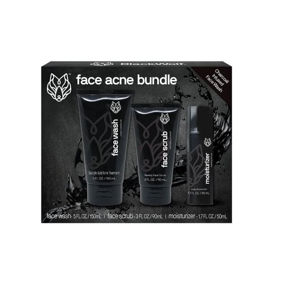 Black Wolf Face Acne Bundle