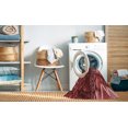 thumbnail image 2 of Ahgly Company Tapis Rectangulaire Lavable en Machine Intérieur Transitionnel Rouge Foncé, 7 Pieds x 10 Pieds, 2 of 7