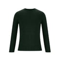 thumbnail image 3 of Jalioing Men's Crew Neck Sweaters Casual Basic Long Sleeve Pullover Sweater Fall Winter Solid Color Knit Shirts, 3 of 6