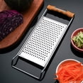 thumbnail image 1 of pstuiky Stainless Steel Grater Foldable & Double-Sided Multi-Functional Kitchen Tool for Potatoes, Cheese, Zesting 8.46X3.54 Inch Rust-Resistant, Easy to Clean & Store, 1 of 6