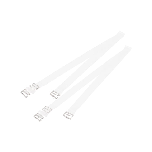 INSPIRE CHIC Clear Bra Straps Replacement Invisible Bra Shoulder Straps Width: 1 1 pair Clear