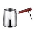 thumbnail image 2 of Elodie Turkish Coffee Pot with Scale Tea Kettle Milk Warmer Pot for Bar Cafe Office 1000ML, 2 of 8
